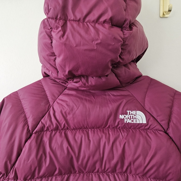 The North Face Hydrenalite Crop Down Puffer Jacket Hoodie 600 Fill Power Womens - Picture 5 of 7